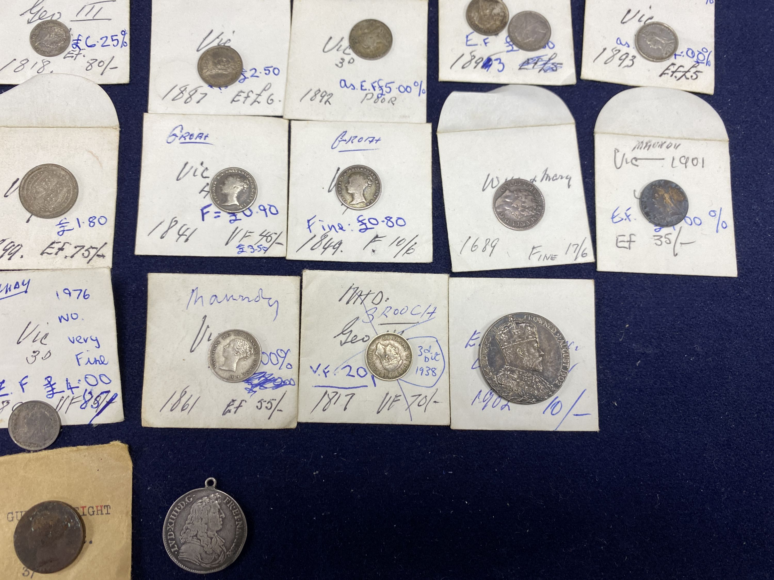 UK coins 16th-20th century,